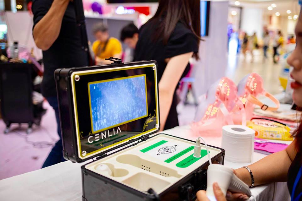 cenlia soi da miễn phí tại aeon mall bình dương